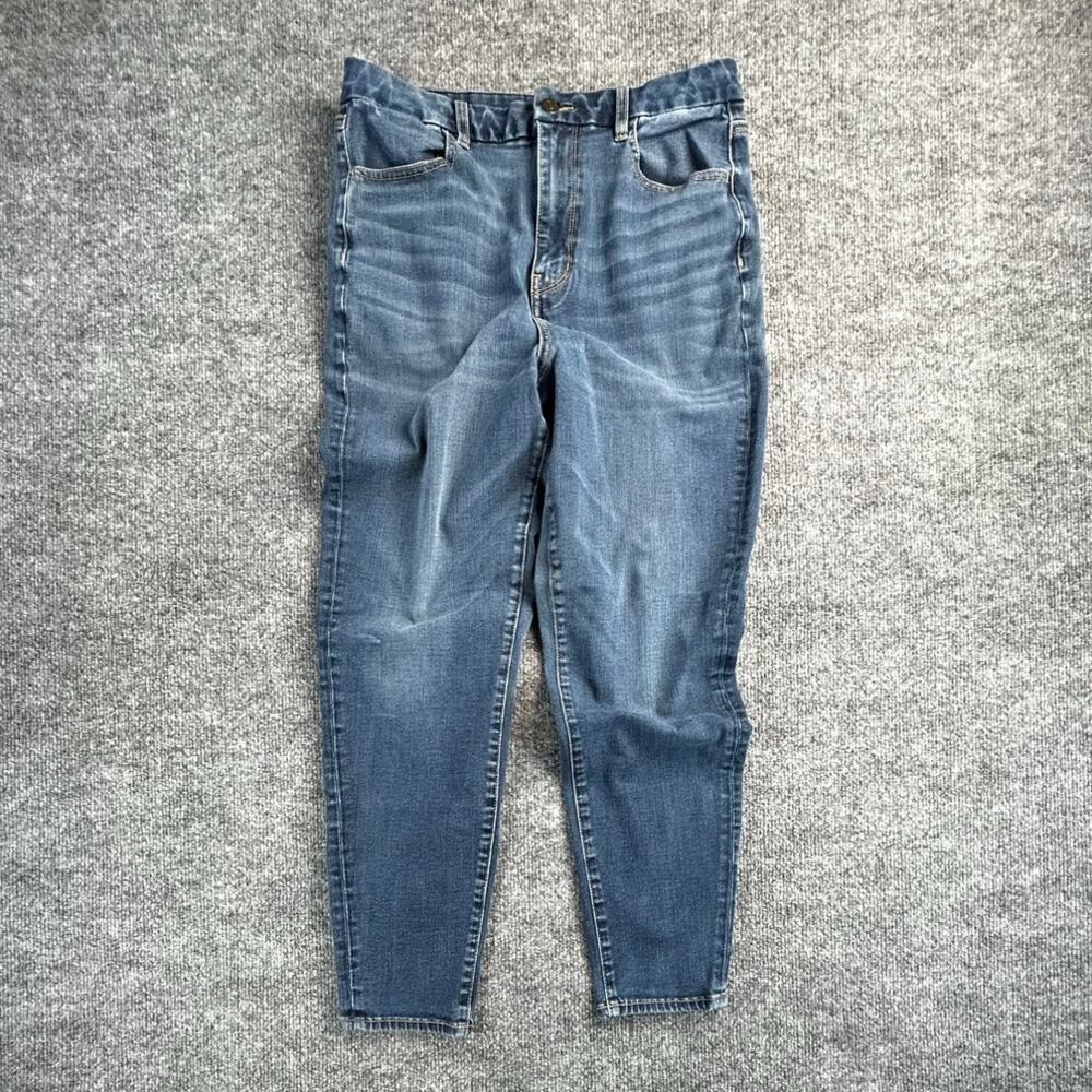 American Eagle Women’s 12 Curvy Highest Rise Jegging Skinny Jeans Medium Wash